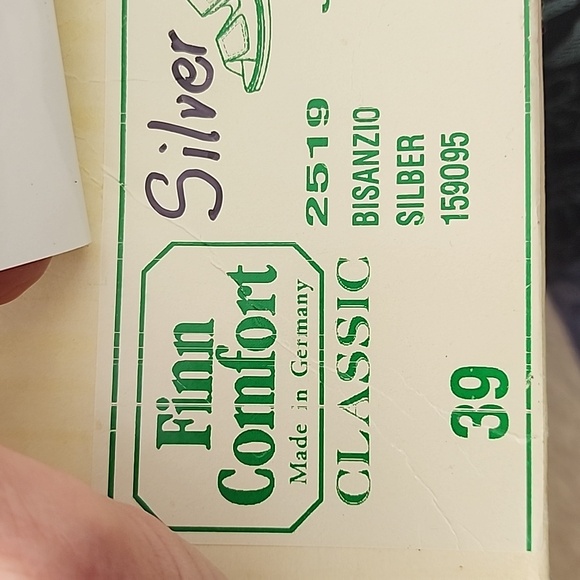 Finn Comfort Jamaika Double Strap Slide In Sandal Bisanzio Silver 39 8-8.5 - Picture 9 of 11